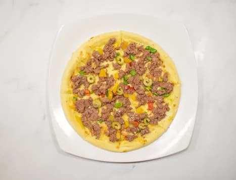 Italian Pizza with Minced Meat