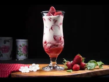 فراولة - كريمه
