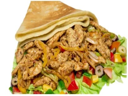 كريب شاورما دجاج