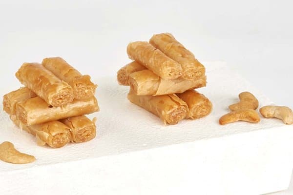 بقلاوة اصابع كاجو