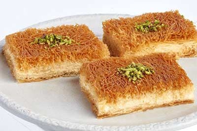 كنافة بالقشطة