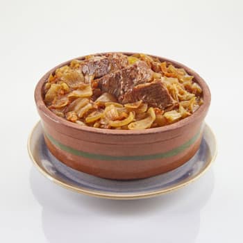 Meat with Onion Tagen