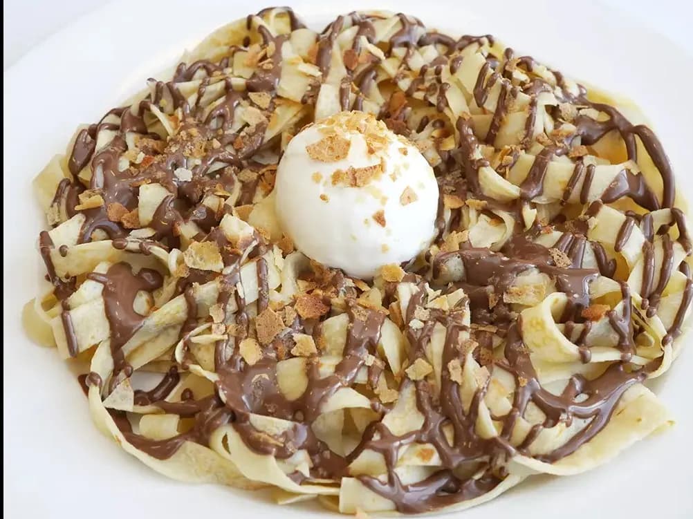 Fettuccine Crepe