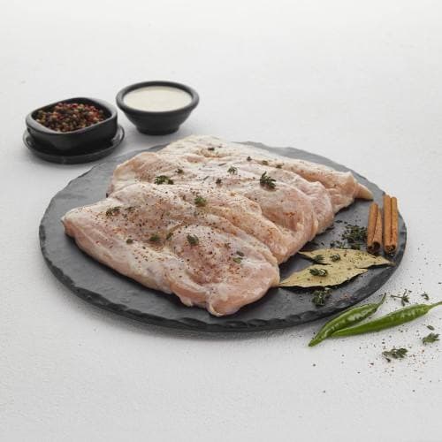 1 Kg of Raw Marinated Chicken Breasts