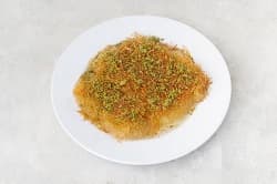 كنافة نابلسية بالقشطة