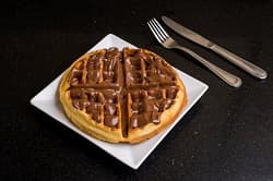 Waffle with Your Choice of One Topping