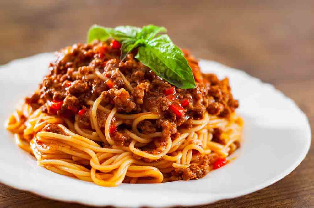 Spaghetti Pasta with Minced Meat