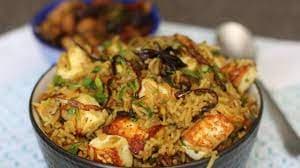 Mushroom Paneer Pilau