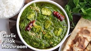 Palak Mushroom