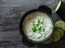 Raita with Cucumber