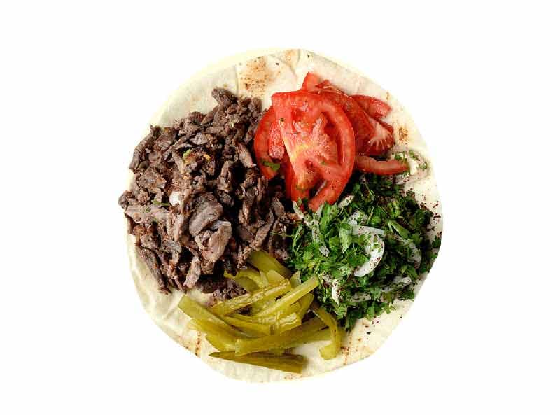 Beef Shawarma Platter Large