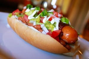 Mexican hot dog