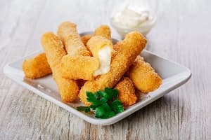 Fried mozzarella