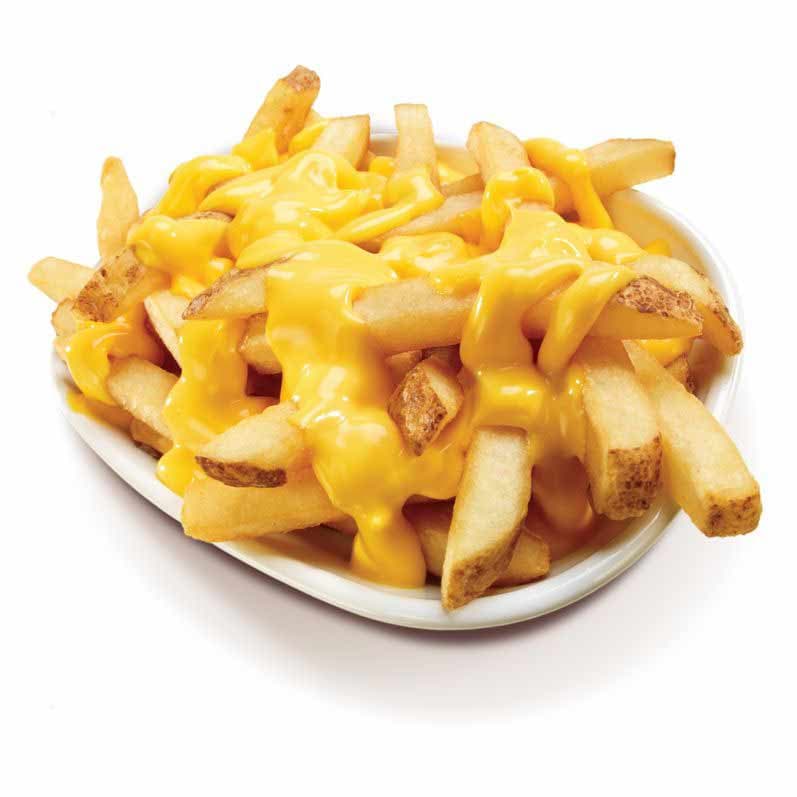 Fries with cheese