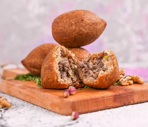 Fried Kibbeh Dish