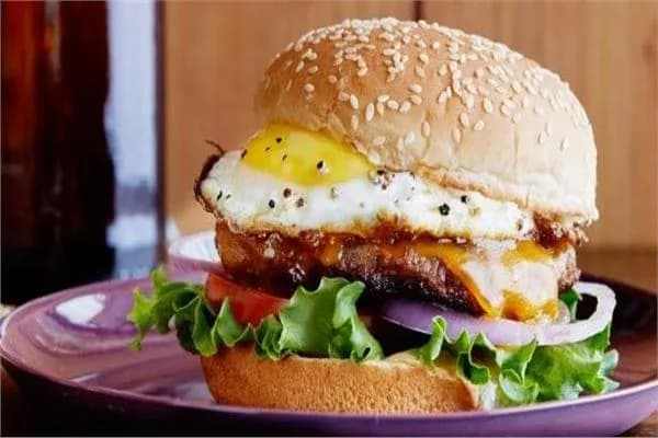 Egg Burger Sandwich