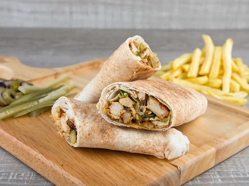Syrian Special Chicken Shawarma