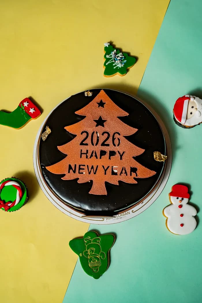 Christmas Chocolate Fudge Cake