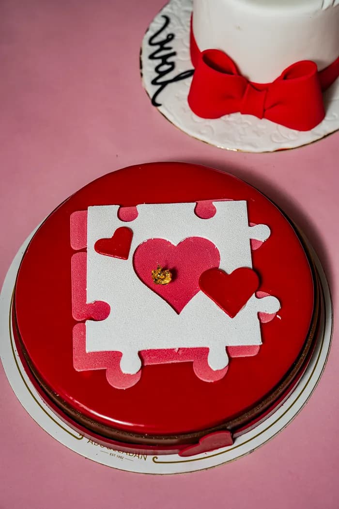 Christmas Brownie Cake