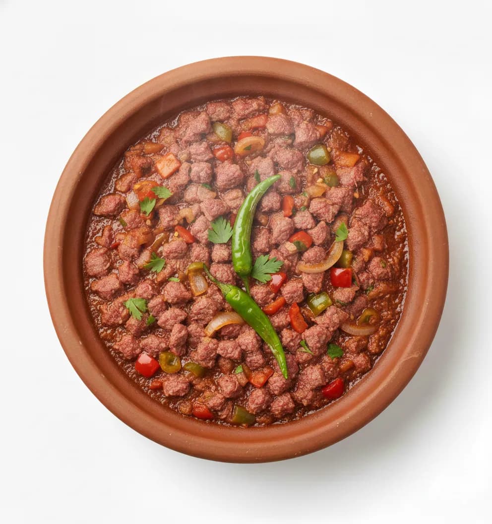 1/2 Kilo of Mujarmasha (Meat with Vegetables)