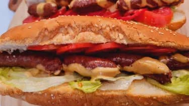 Grilled Sausage Sandwich